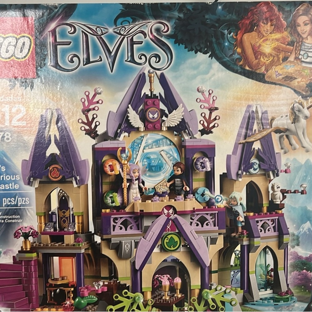 LEGO 41078 Elves Skyra's Mysterious Sky Castle
